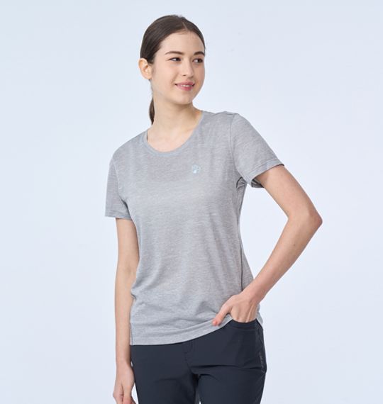 女彈性輕量麻花排汗圓領衣 商品介紹 Wildland 荒野國際有限公司