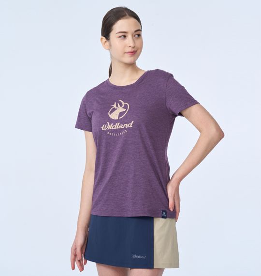 女經典鹿頭機能銀纖T恤