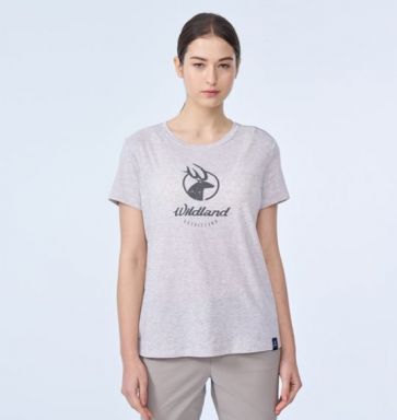 女經典鹿頭機能銀纖T恤