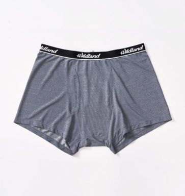 男銀纖維抗菌開洞四角褲