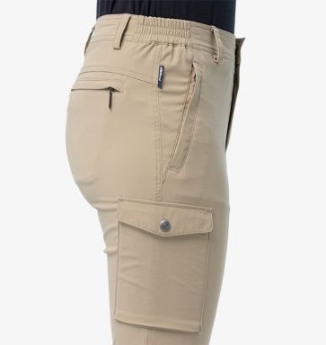 女N66彈性抗UV貼袋機能長褲