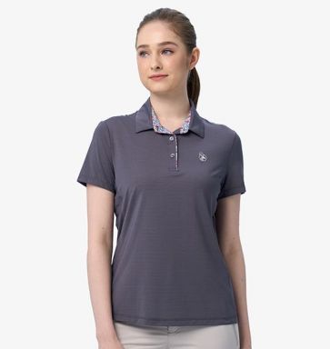 女彈性銀纖維抗菌POLO衣