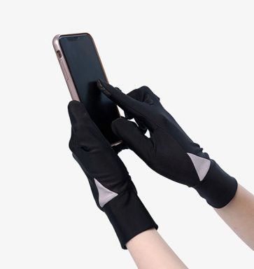 中性戶外輕量防曬抗UV觸控手套