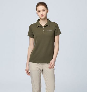 女彈性抗UV防蚊POLO上衣